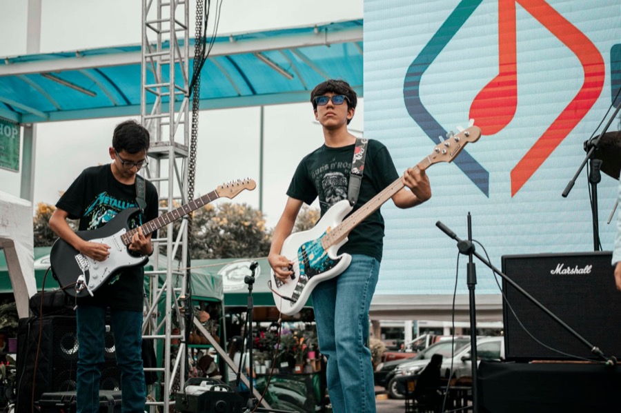 Concierto de alumnos en escena en Guayaquil